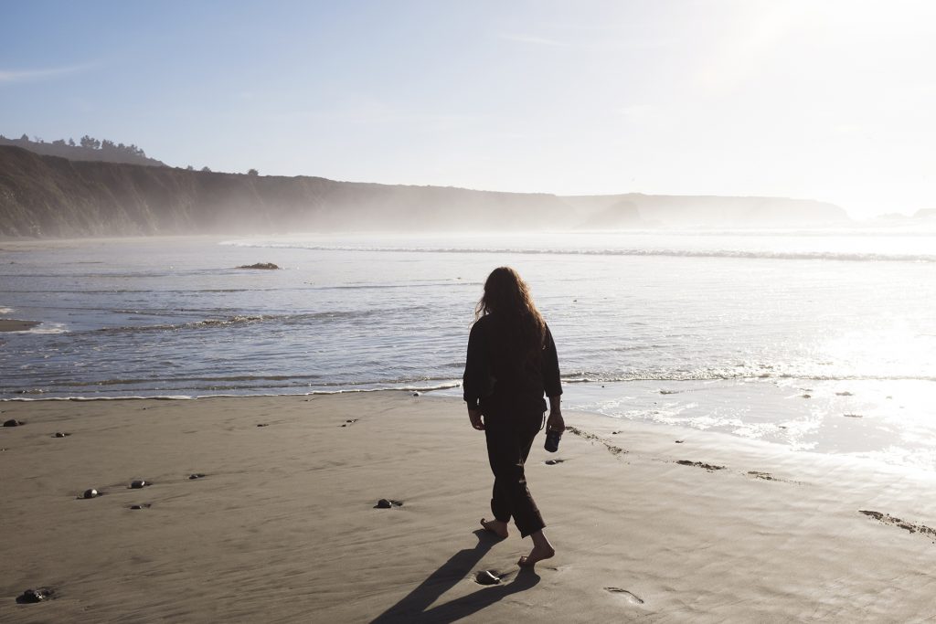 Walking on Beach Lifestyle